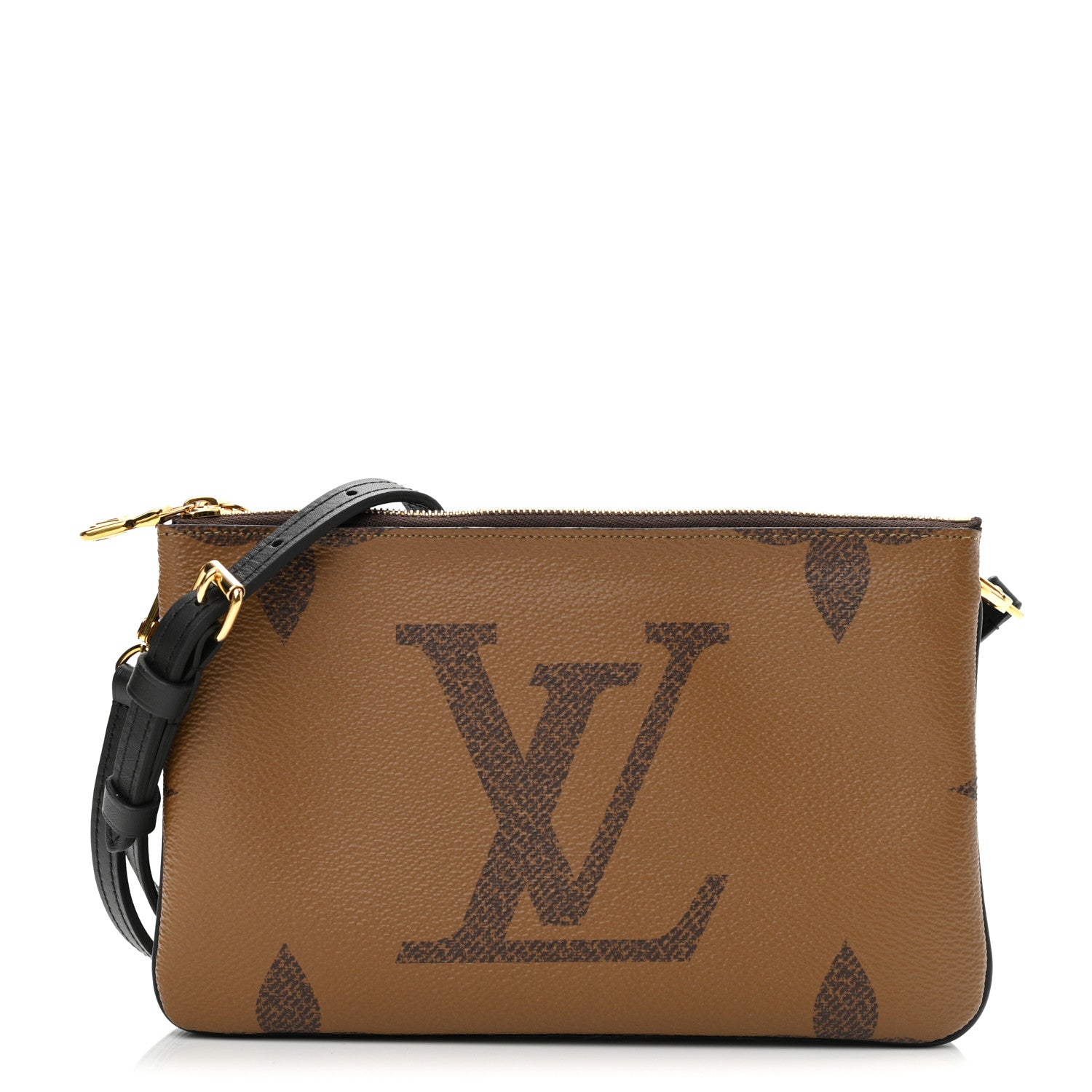 Louis Vuitton Reverse Monogram Giant Double Zip Pochette 1 of 10