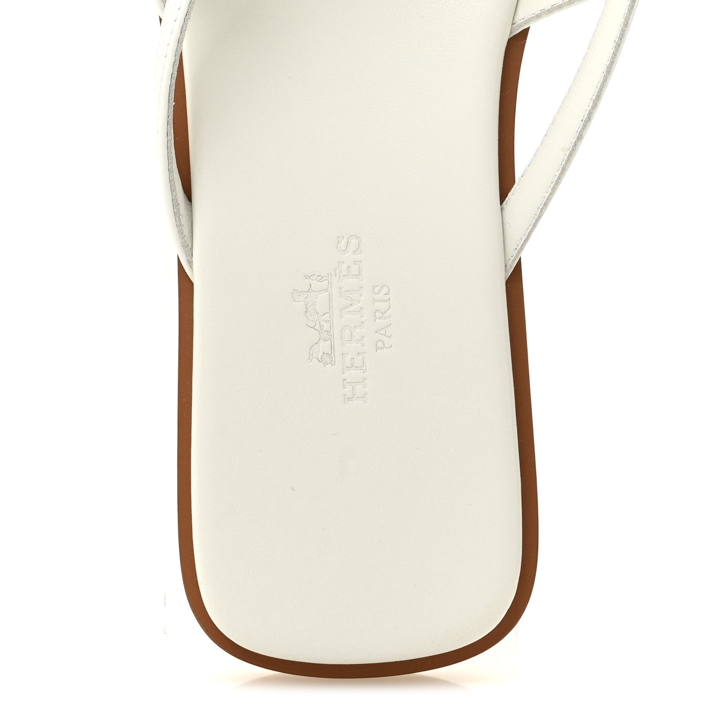 Calfskin Miss Sandals 37 White
