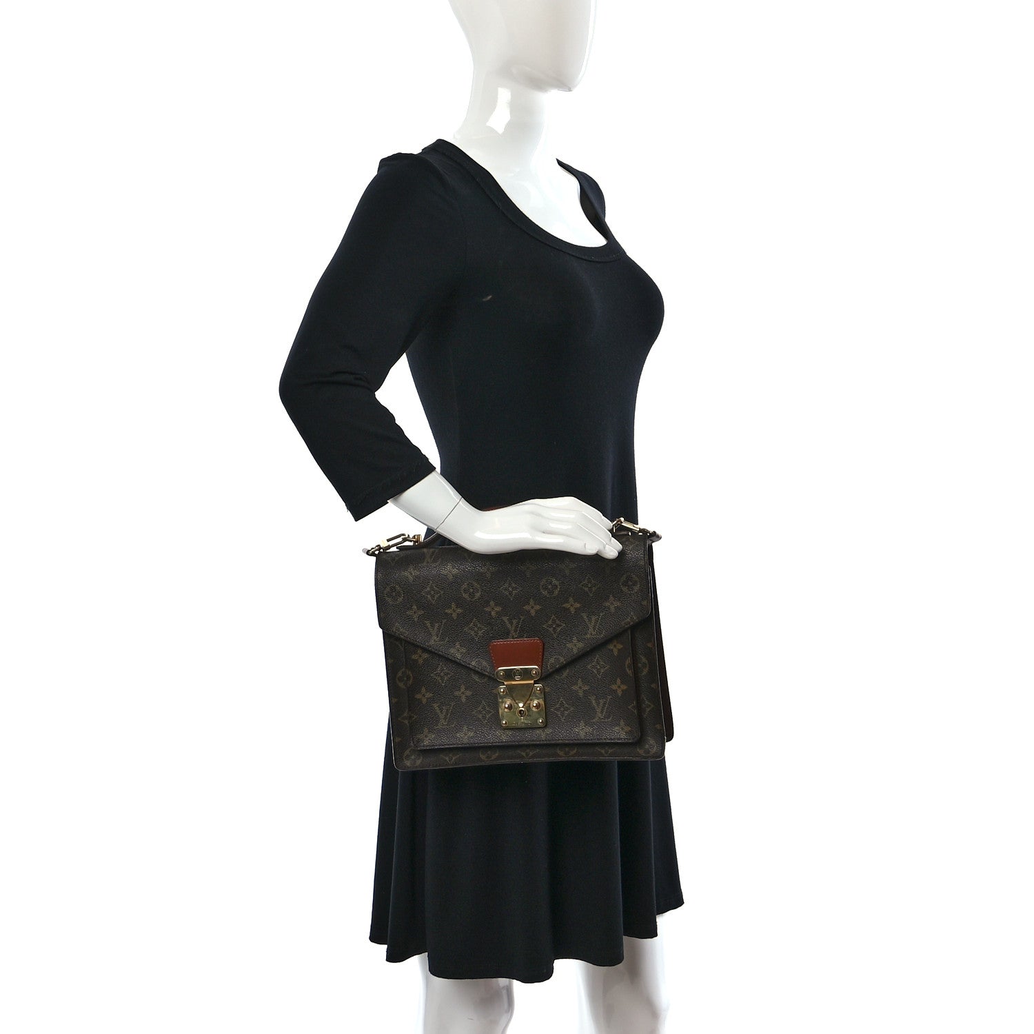 Louis Vuitton Monogram Monceau 28 2 of 10