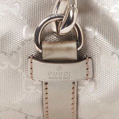 Gucci Imprime Monogram Medium Joy Shoulder Bag Silver 7 of 10