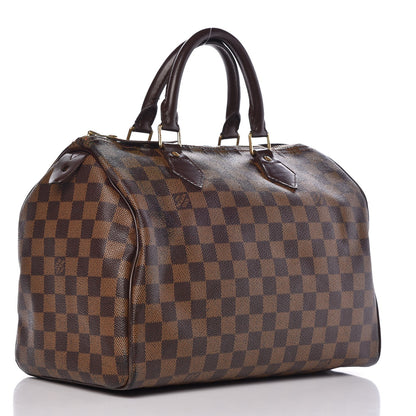 Louis Vuitton Damier Ebene Speedy 30 3 of 22