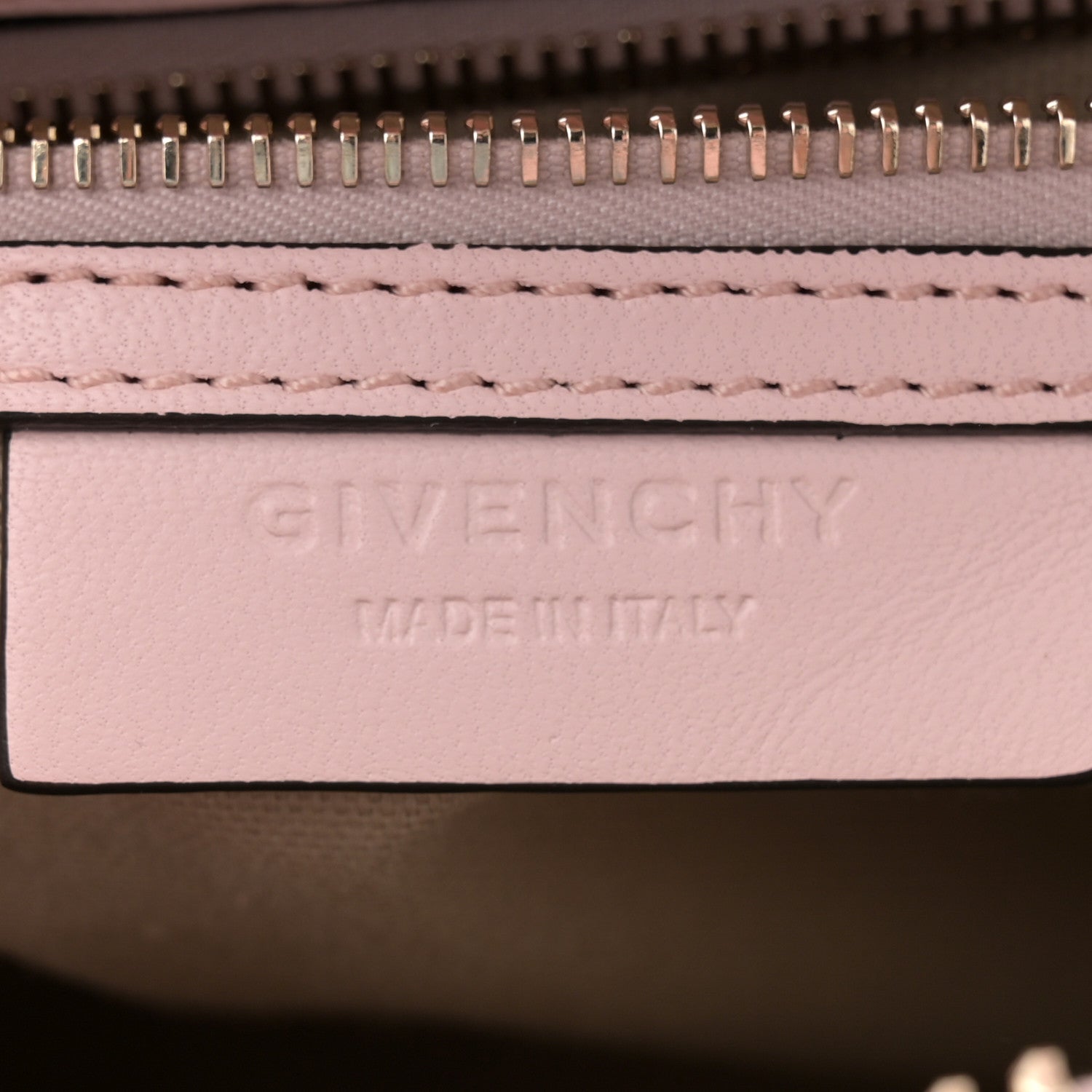 Givenchy Calfskin Crocodile Embossed Mini Antigona Pink 6 of 10