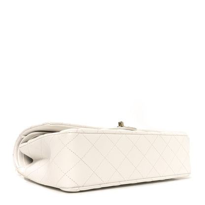 Chanel Caviar Quilted Medium Double Flap White 4 of 11