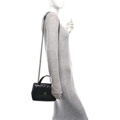 Chanel Glazed Calfskin Pilot Essentials Flap Black 2 of 11