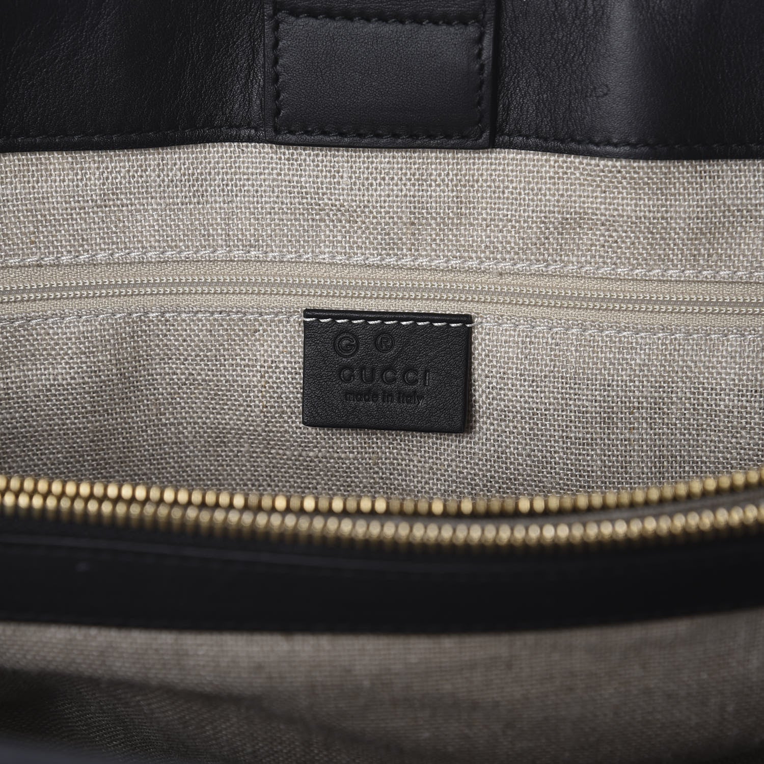 Gucci Soft Microguccissima Large Tote Black 7 of 9