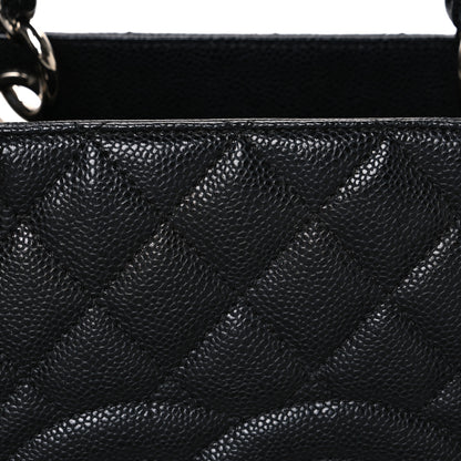Chanel Caviar Quilted Grand Shopping Tote GST Black 8 of 11