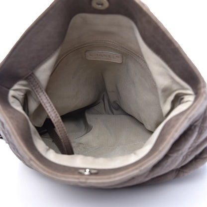 Chanel Washed Lambskin Chain Around Hobo Grey 5 of 16