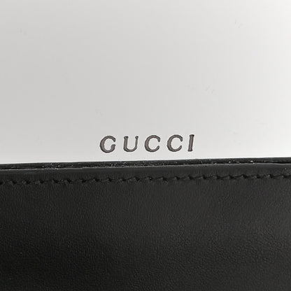 Gucci Calfskin GG Matelasse Chain Wallet Black 6 of 12