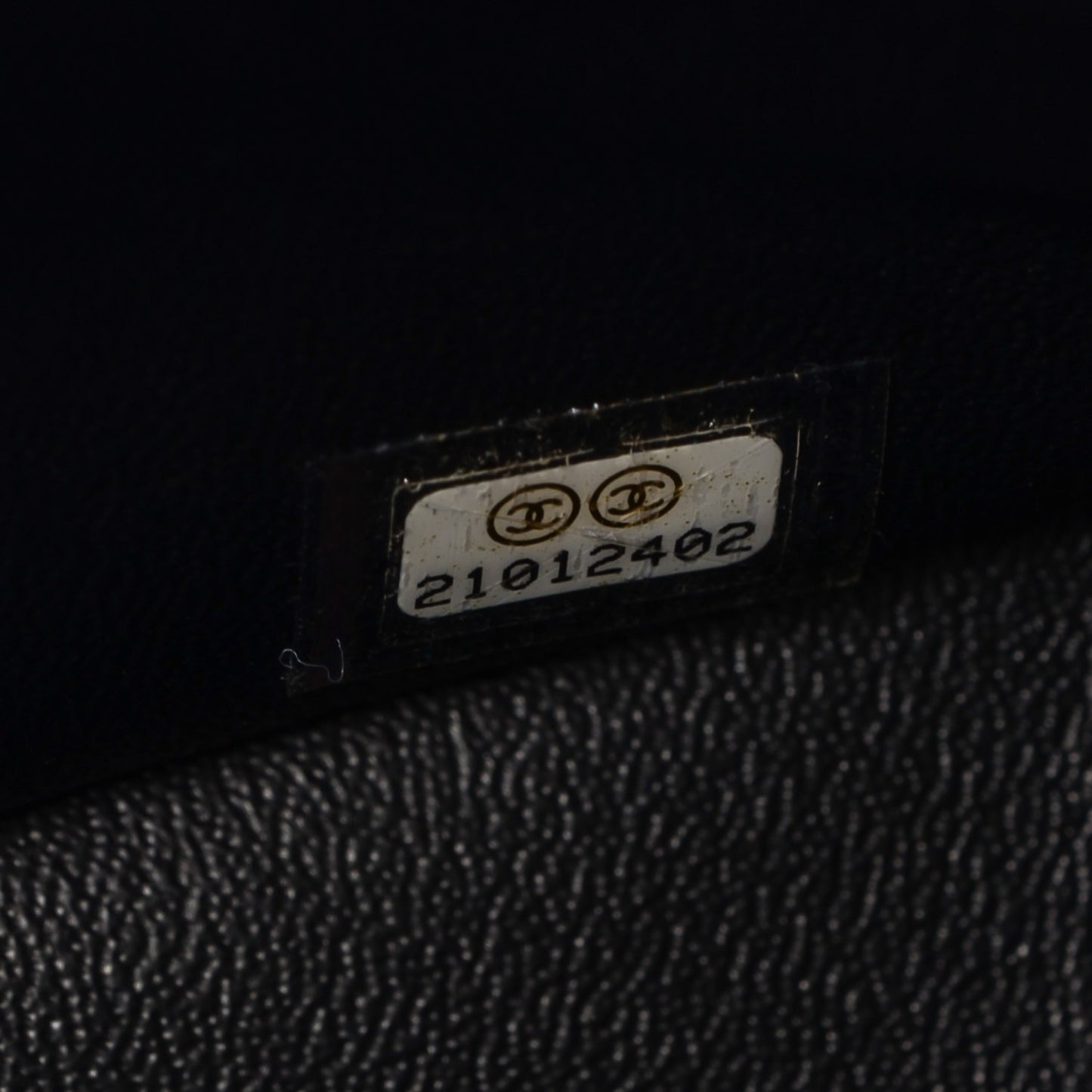 Lambskin Chevron Quilted Jumbo Double Flap So Black