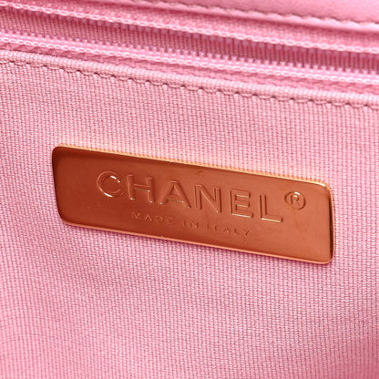 Chanel Lambskin Quilted Medium Chanel 19 Flap Pink 6 of 10