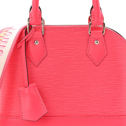 Louis Vuitton Epi Jacquard Alma BB Dragon Fruit 7 of 10