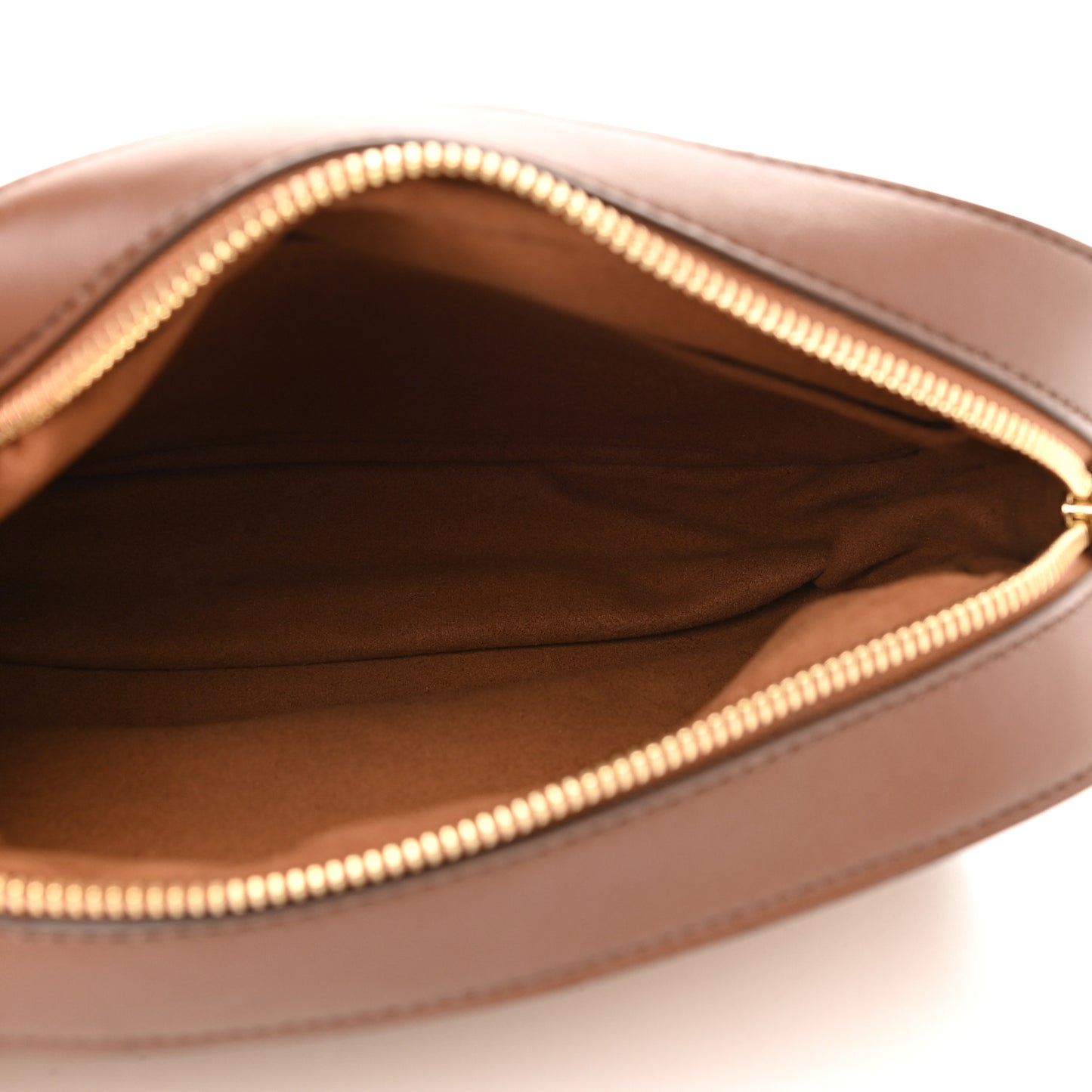 Teddy Mat Logo Mini Camera Bag Biscuit