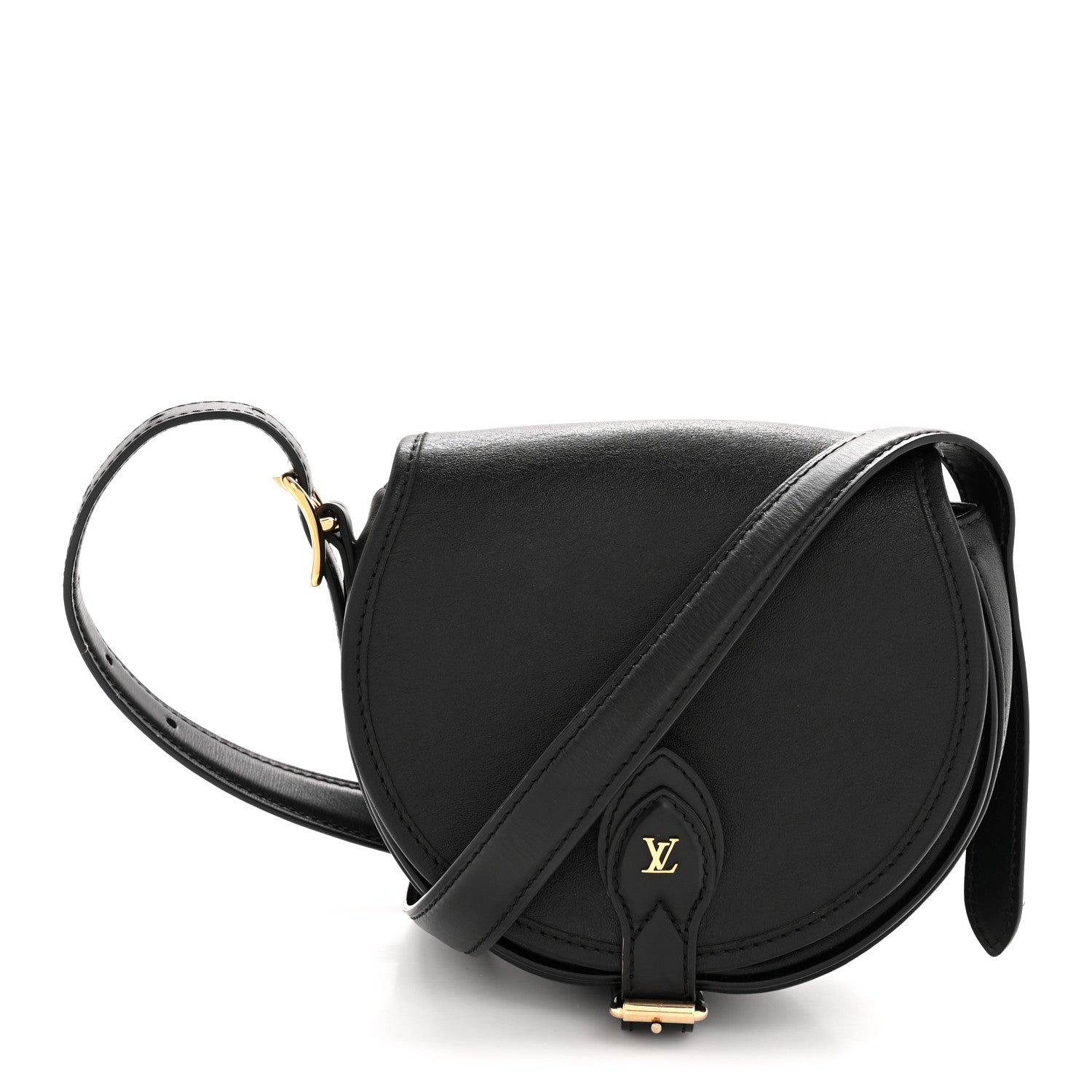 Louis Vuitton Calfskin Tambourin Black 1 of 14