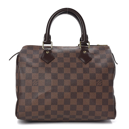 Louis Vuitton Damier Ebene Speedy 25 1 of 10