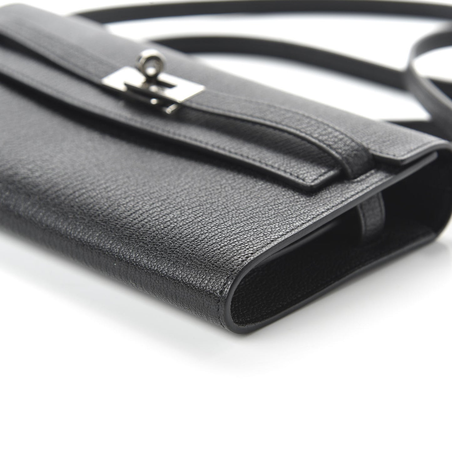Chevre Mysore Kelly Wallet To Go Black