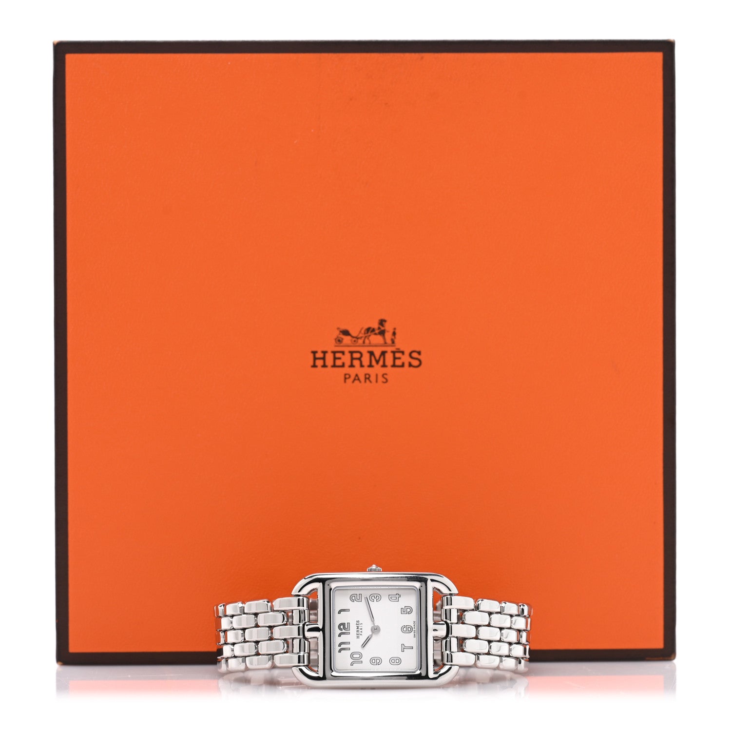 Hermes Stainless Steel 23mm Cape Cod Quartz Watch 5 of 5