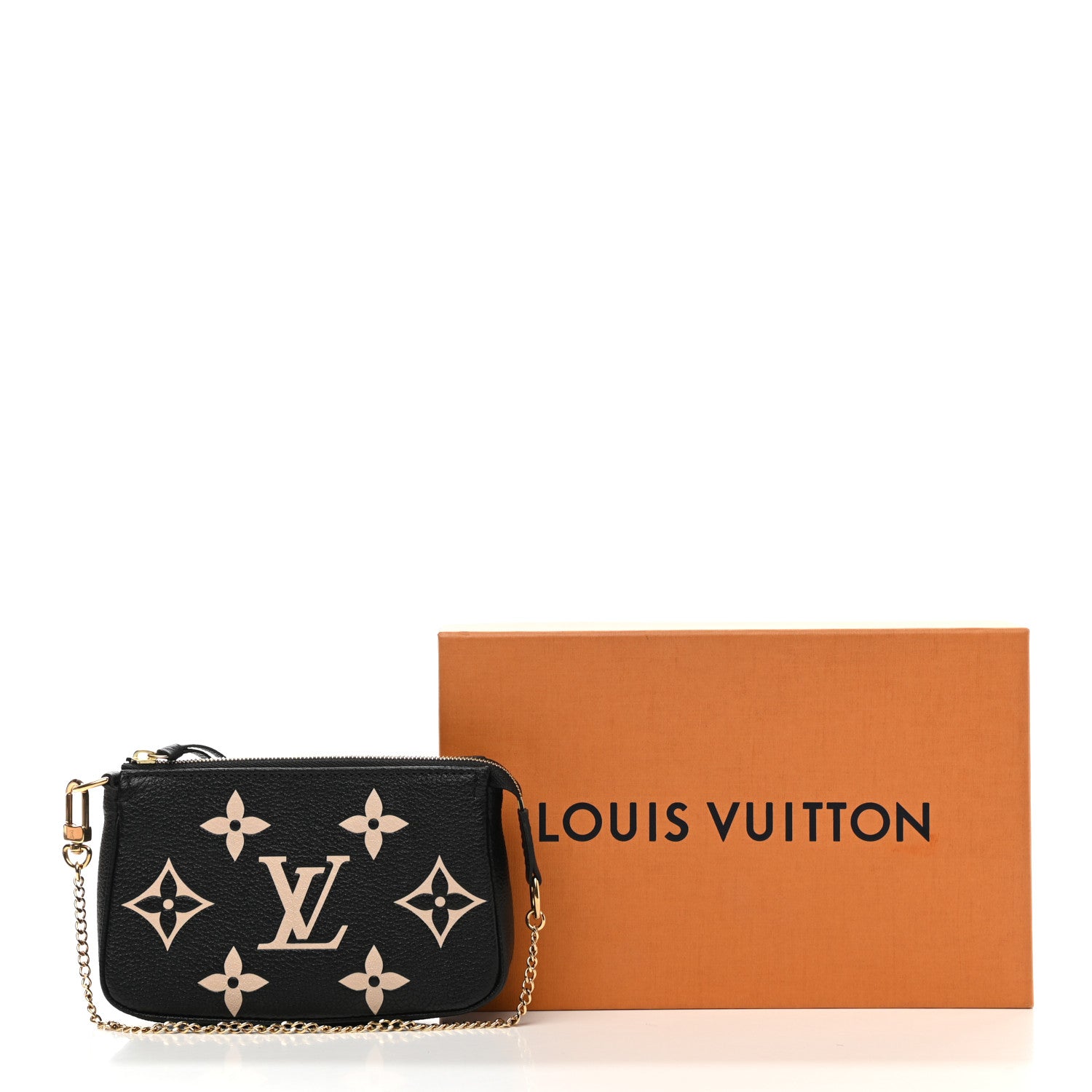 Louis Vuitton Empreinte Monogram Giant Mini Pochette Accessories Black 7 of 7