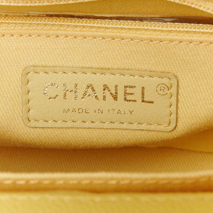 Chanel Caviar Quilted Medium Business Affinity Flap Yellow 5 of 10