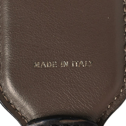 Fendi Vitello Century Bi-Color FF 1974 Embossed Strap You Maya Black 5 of 5