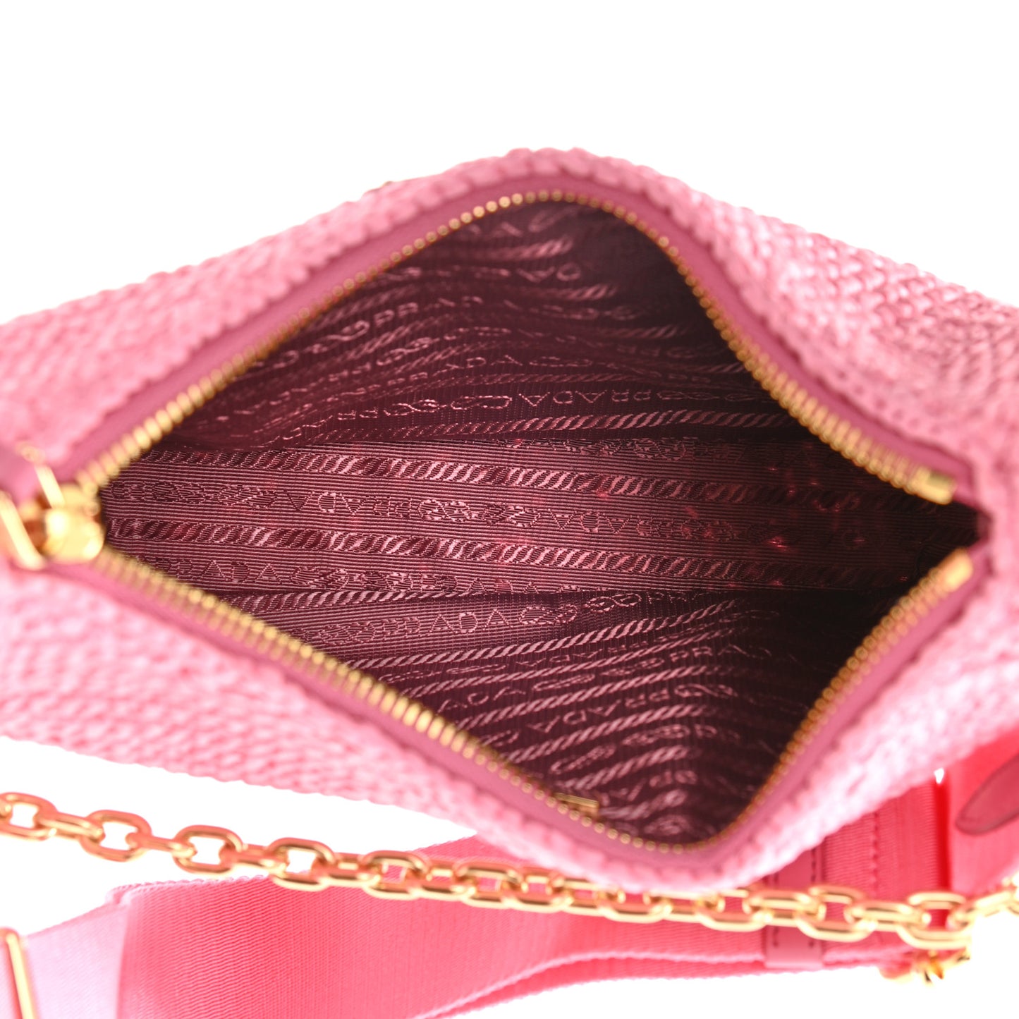 Yarn Raffia Effect Crochet Re-Edition 2005 Shoulder Bag Petalo