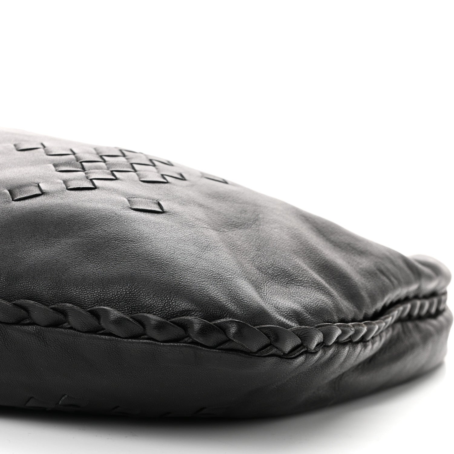 Bottega Veneta Nappa Intrecciato Patchwork Large Hobo Black 10 of 10