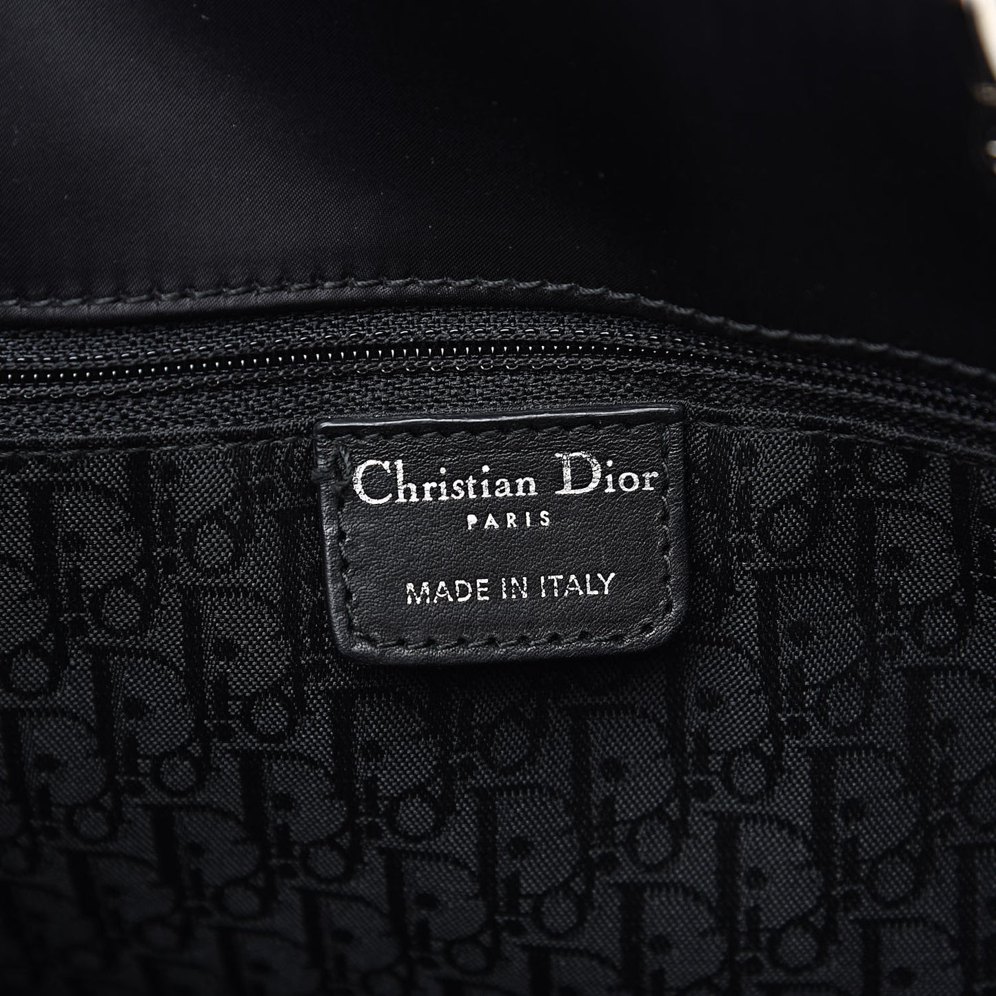 Nylon Cannage Tote Black