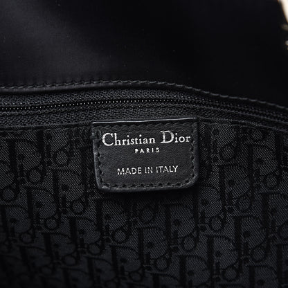 Christian Dior Nylon Cannage Tote Black 6 of 13