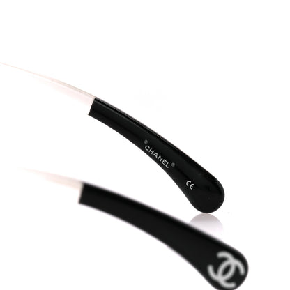 Chanel Acetate Square CC Sunglasses 40988 Black 6 of 8