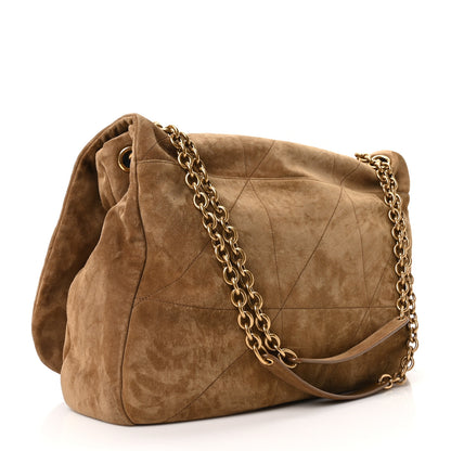 Saint Laurent Suede Matelasse Monogram Large Jamie 4.3 Golden Leaf 3 of 10