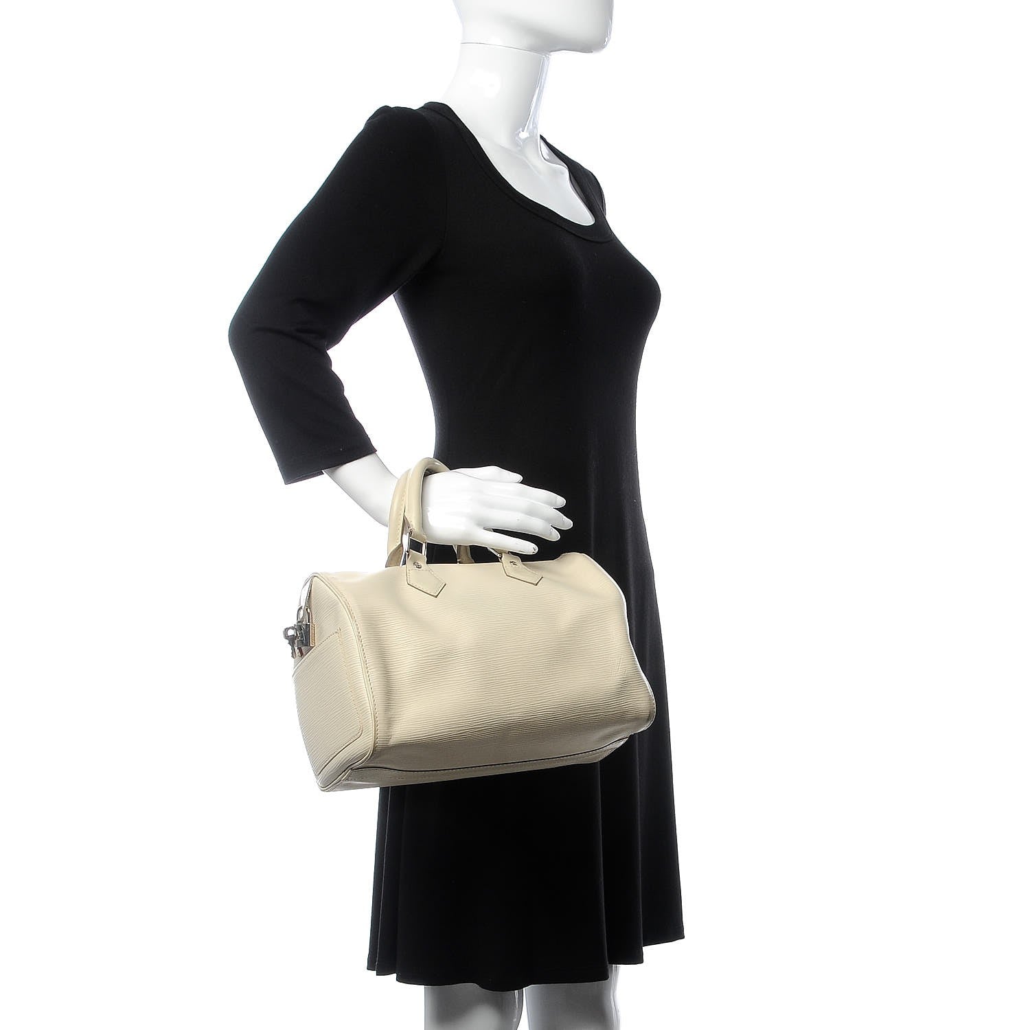 Louis Vuitton Epi Speedy 30 Ivory 2 of 17