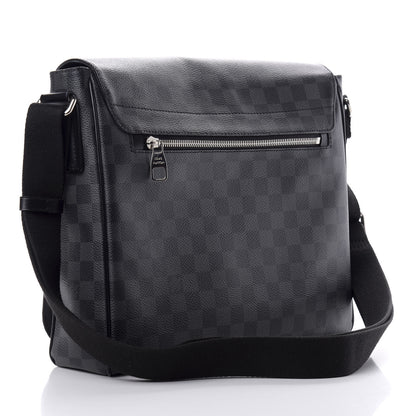 Louis Vuitton Damier Graphite District MM 2 of 9