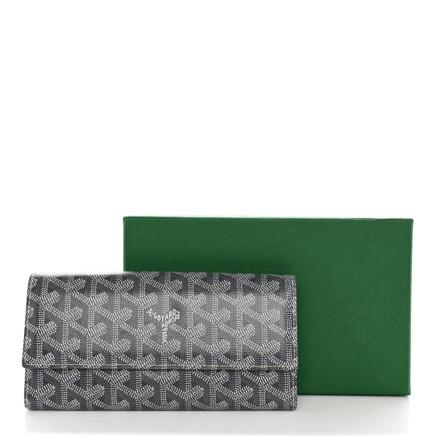 Goyard Goyardine Varenne Long Wallet Grey 11 of 11