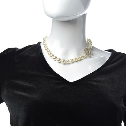 Chanel Pearl CC 100th Anniversary Necklace Light Gold 2 of 6