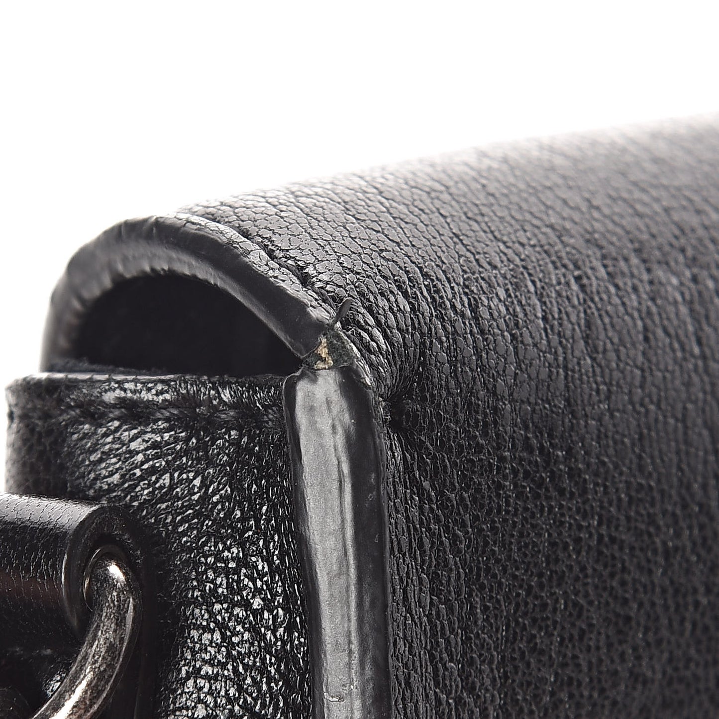 Lambskin Toy Charlotte Messenger Bag Black