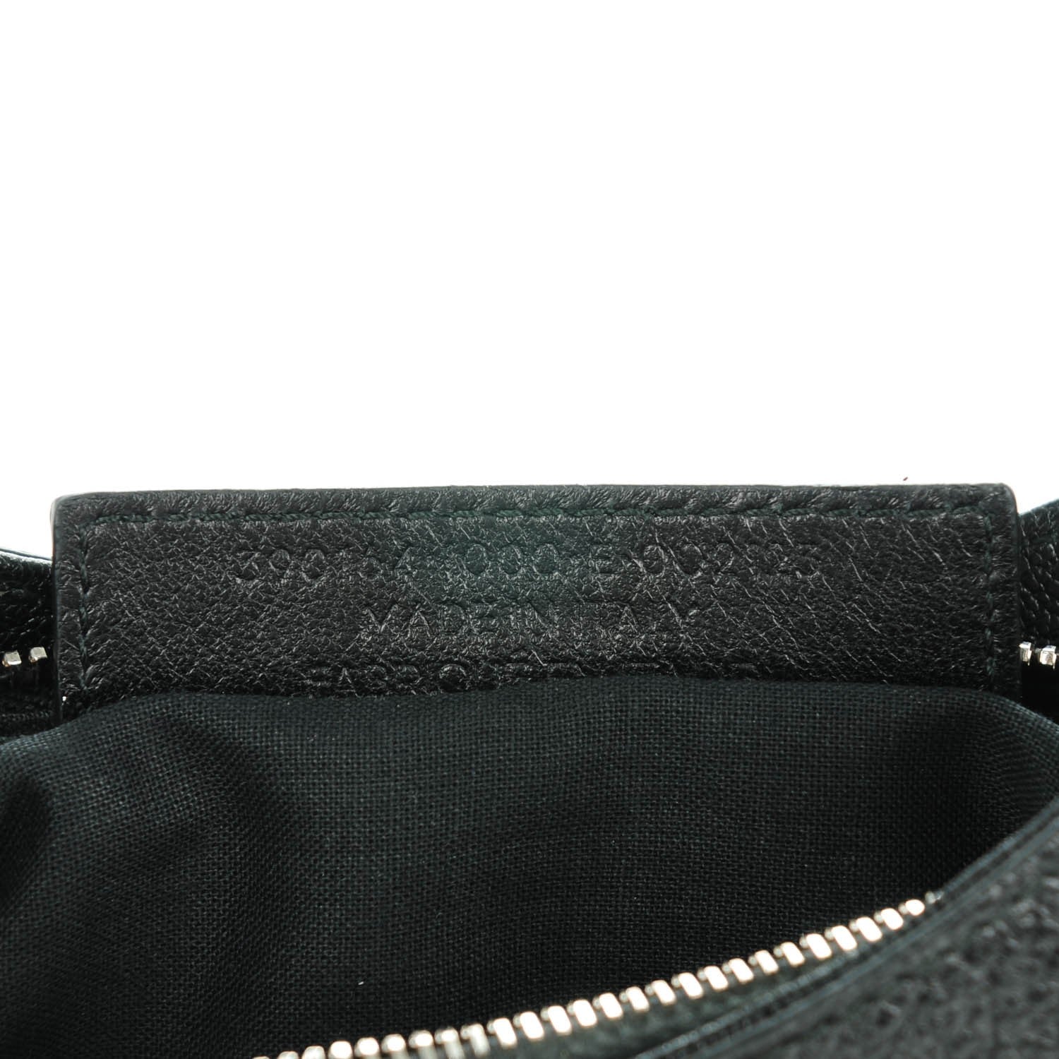 Balenciaga Chevre Silver Metallic Edge Hardware Hip Black 7 of 7
