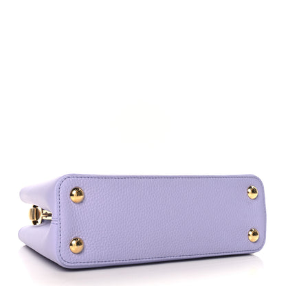 Louis Vuitton Taurillon Kintsugi Capucines BB Iris 4 of 9