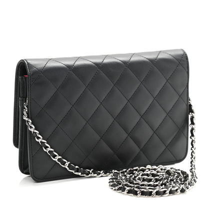Chanel Calfskin Quilted Cambon Wallet On Chain WOC Black 3 of 11