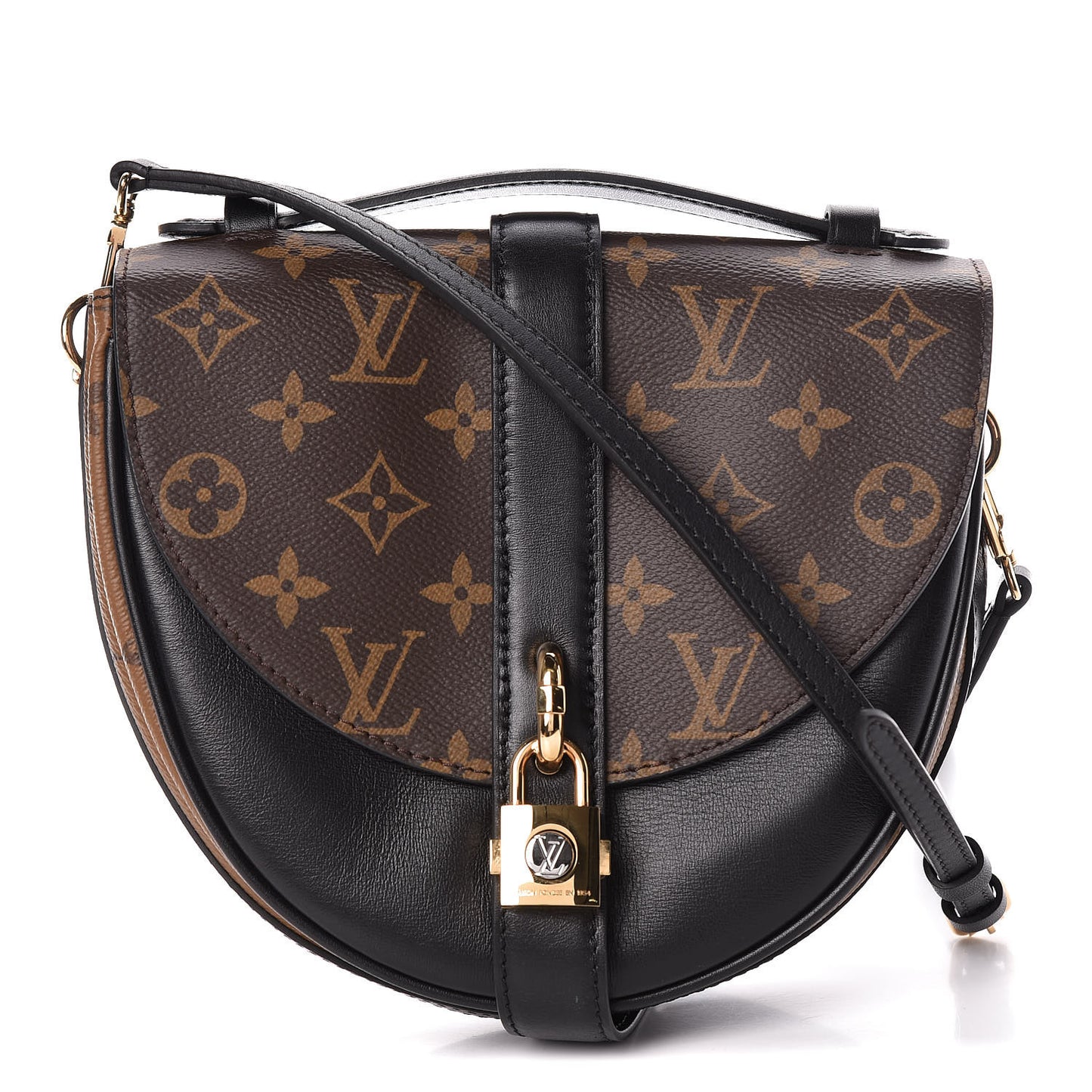 Reverse Monogram Chantilly Lock Black