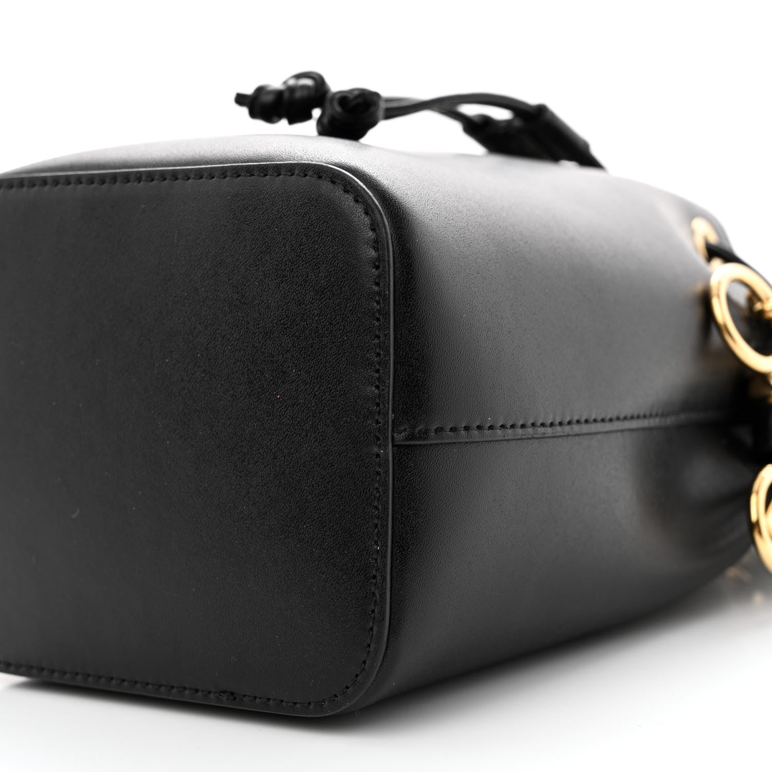 Fendi Vitello Liberty Lucido F is Fendi Mini Mon Tresor Bucket Bag Black 10 of 11