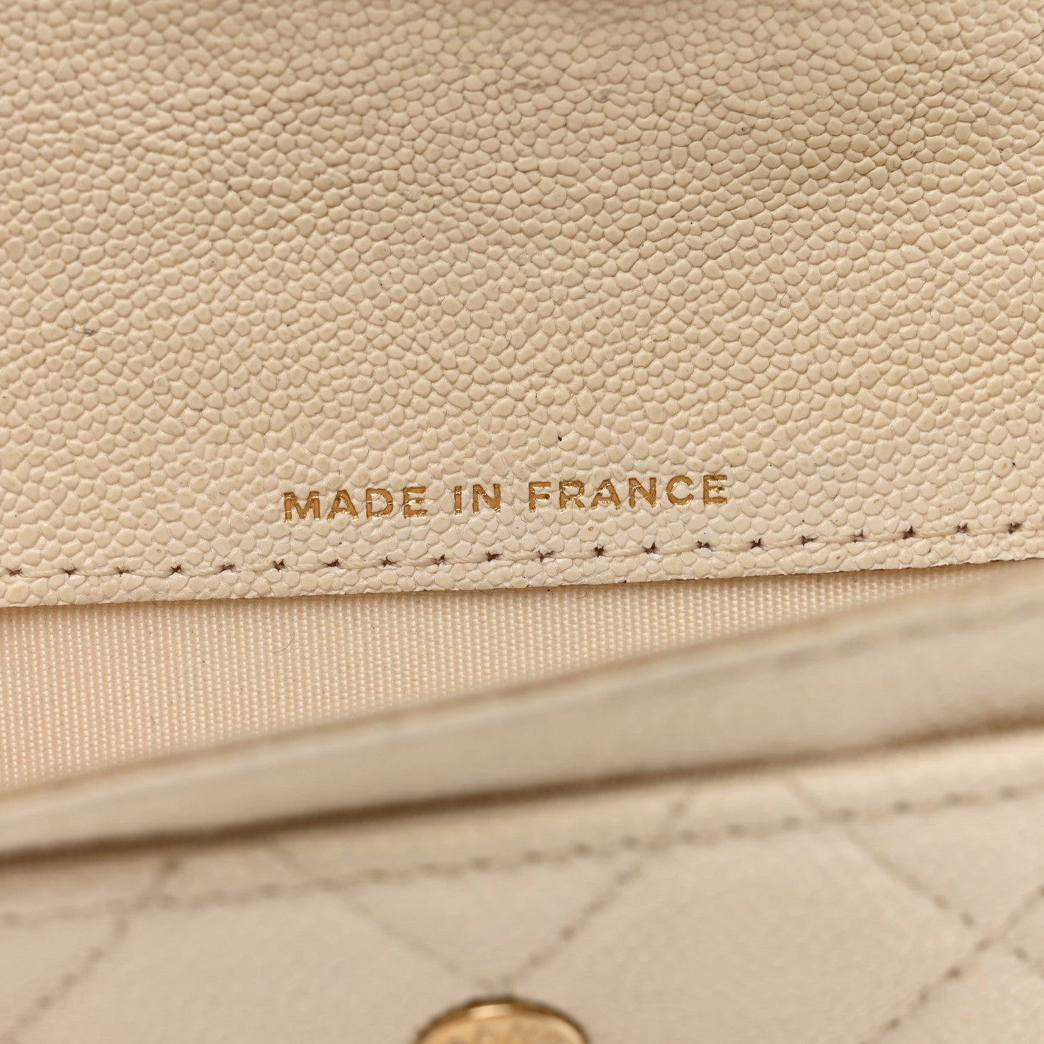 Chanel Caviar Quilted Boy Flap Card Holder White 6 of 9