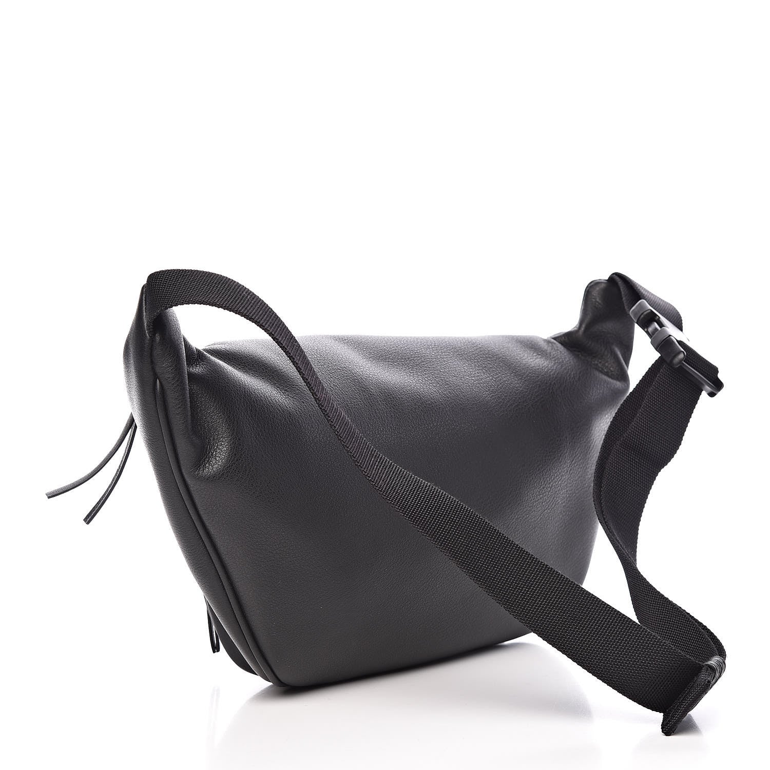 Balenciaga Calfskin Everyday Logo Belt Bag Black 4 of 10
