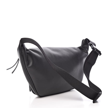 Balenciaga Calfskin Everyday Logo Belt Bag Black 4 of 10