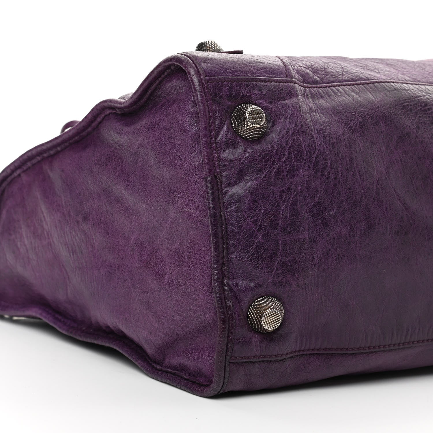 Balenciaga Agneau Giant 21 Silver Hardware Work Raisin 9 of 18