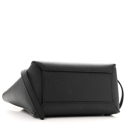 Celine Grained Calfskin Nano Belt Bag Black 4 of 12