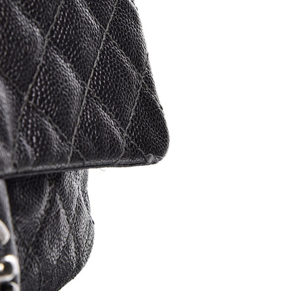Chanel Iridescent Caviar Quilted Small Chic Flap Argent 13 of 13