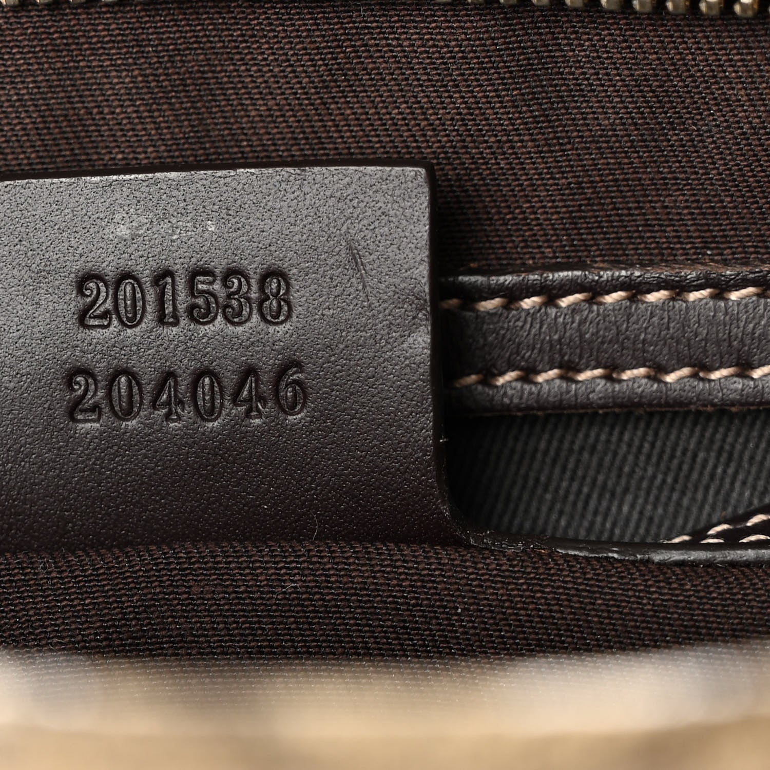 Gucci GG Supreme Monogram Small Flat Messenger Bag Dark Brown 7 of 10