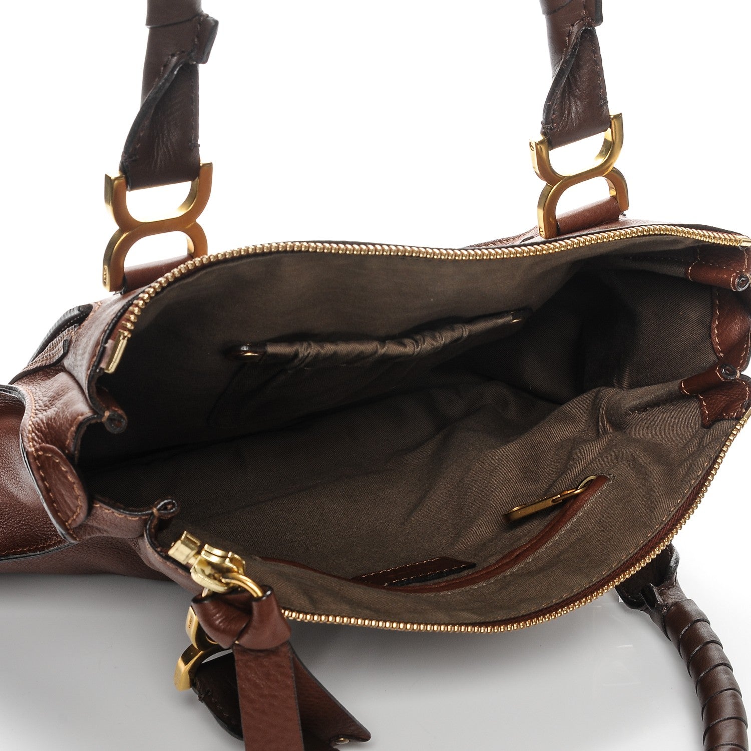 Chloe Calfskin Medium Marcie Satchel Ebony 5 of 6