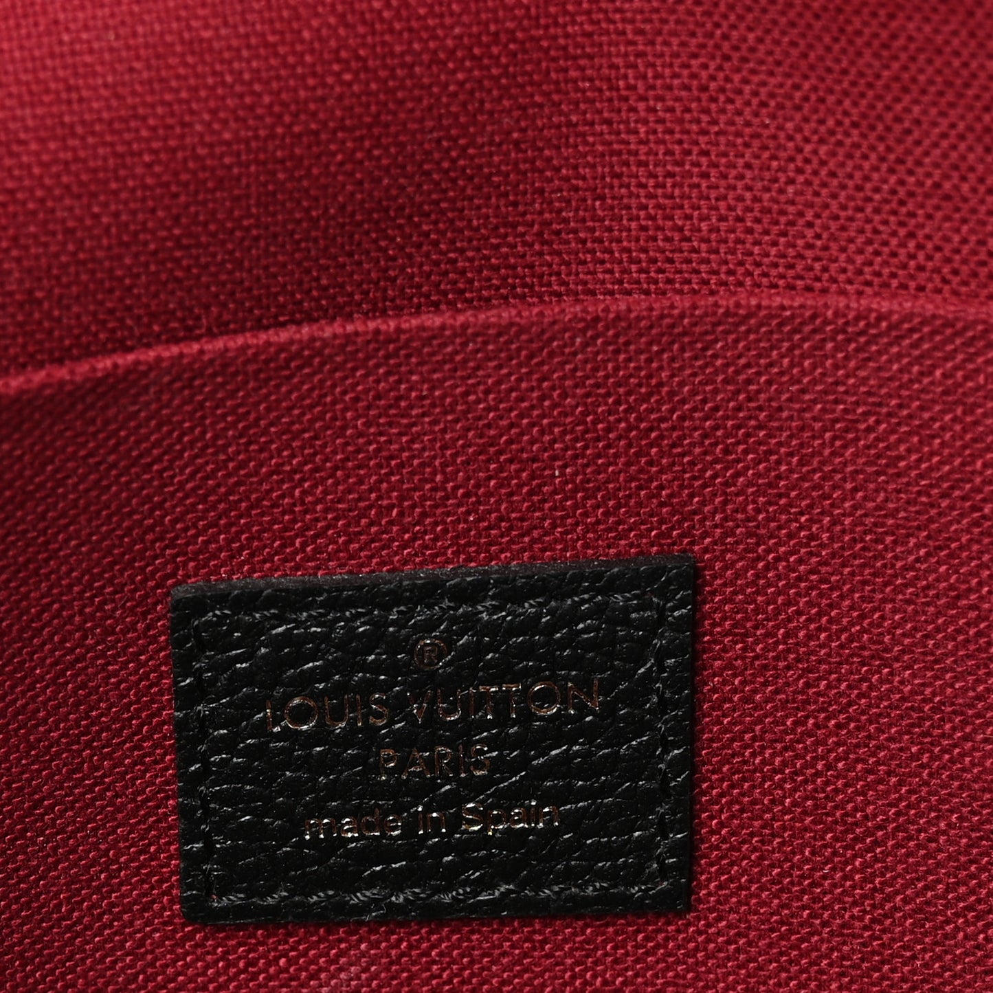 Empreinte Monogram Giant Felicie Pochette Black Beige