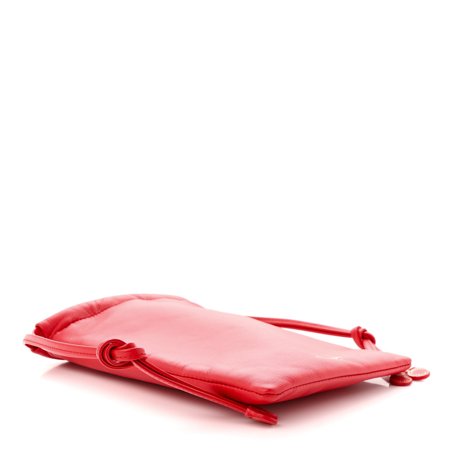 Burberry Calfskin Small Drawcord Pouch Red 4 of 10