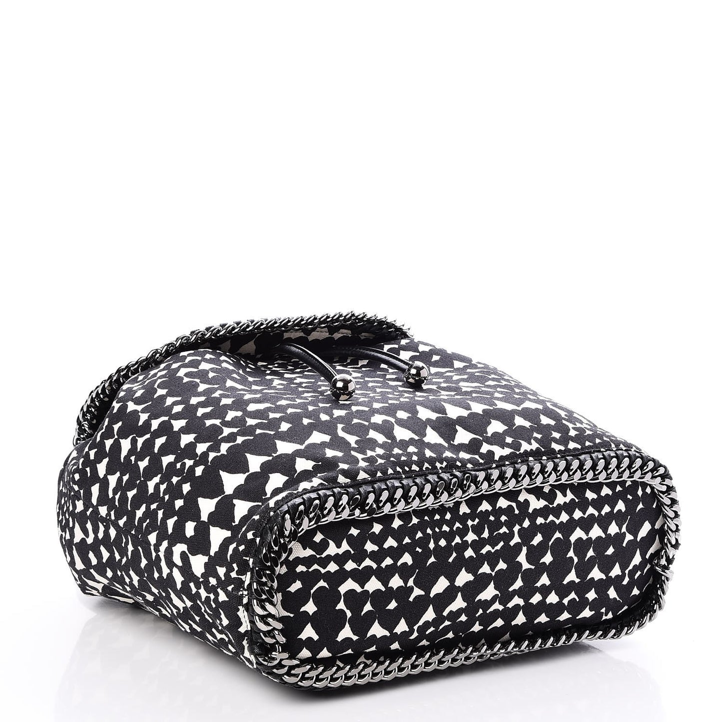 Shaggy Deer Hearts Falabella Backpack Bag Black